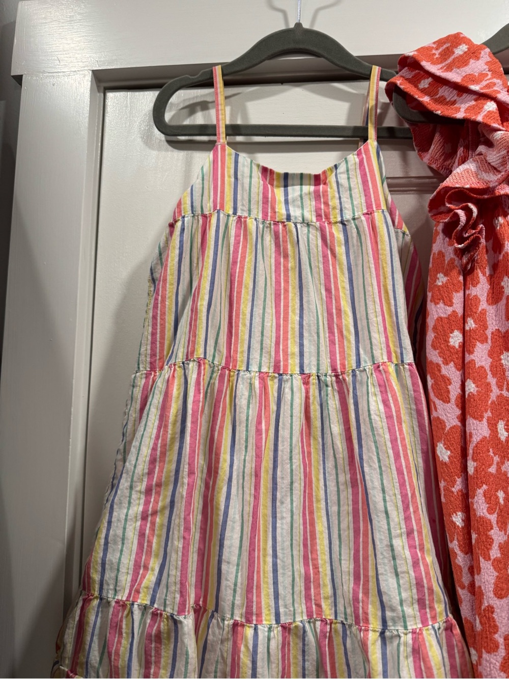 Hanna Andersson Zara Gap Toddler Girl Dress Bundle Lot 5T 6T Floral Watermelon - Picture 2 of 7